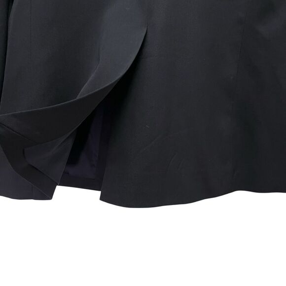 Everlane Womens Black 100% Wool One Button Blazer Size 10 Fully Lined Jacket - Picture 8 of 11